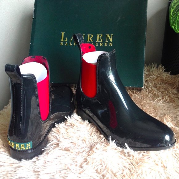 Lauren Ralph Lauren Tally Short Rain Booties - Picture 7 of 12